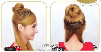 乖巧甜美丸子頭發(fā)型設(shè)計更顯活力和年輕