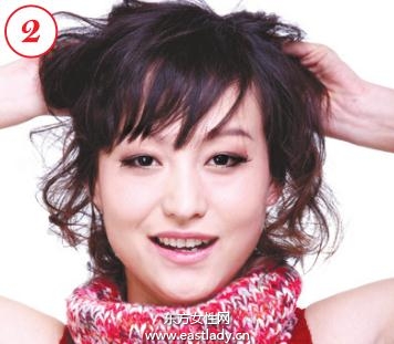 彩色小夾子打造時尚靚麗發(fā)型