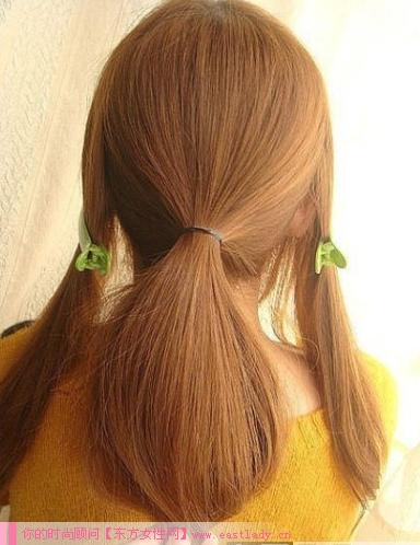 簡(jiǎn)單韓式盤發(fā)十步驟 提升你的魅力值