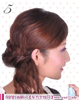 2012秋季新款馬尾辮的扎法圖解