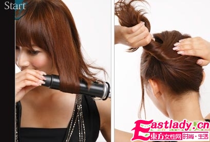 強(qiáng)薦 節(jié)日款靚麗發(fā)型DIY步驟圖解