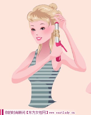 DIY俏麗卷發(fā)發(fā)型 做時尚俏佳人