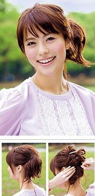 DIY六種簡單韓式盤發(fā)發(fā)型 你都學會了嗎