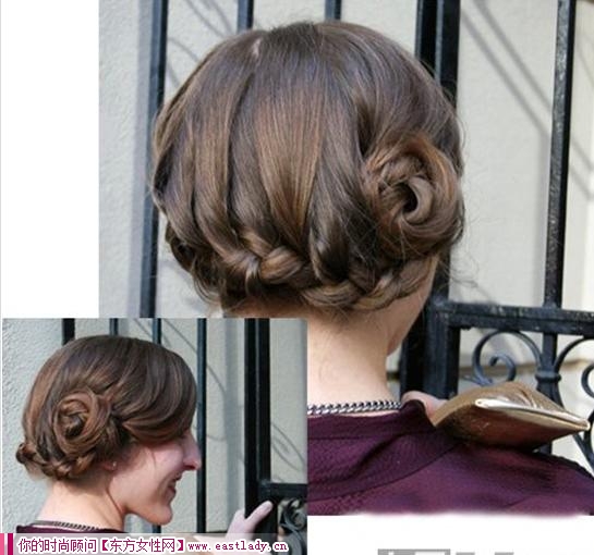 簡單易學(xué)法式盤發(fā)發(fā)型圖解 跟上時尚潮流腳步