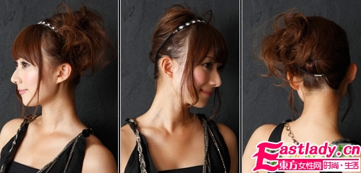 強(qiáng)薦 節(jié)日款靚麗發(fā)型DIY步驟圖解