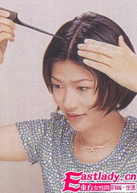 蓬松復(fù)古式短發(fā)發(fā)型彰顯野性美