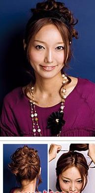 DIY六種簡單韓式盤發(fā)發(fā)型 你都學(xué)會了嗎