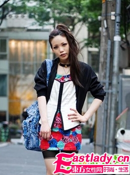 日系發(fā)型街拍 獨創(chuàng)個性發(fā)型