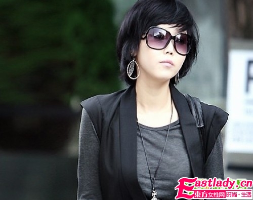 時(shí)尚OL必學(xué) 韓式清新短發(fā)