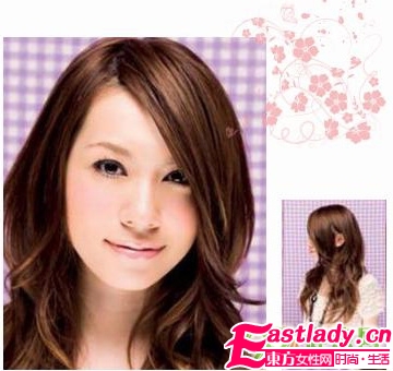 風(fēng)情劉海 打造最美蓬松卷發(fā)