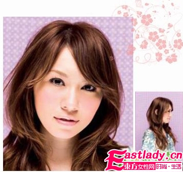 風(fēng)情劉海 打造最美蓬松卷發(fā)