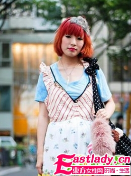 日系發(fā)型街拍 獨創(chuàng)個性發(fā)型