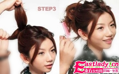 兩款最適合出游的婉約韓式盤發(fā)DIY