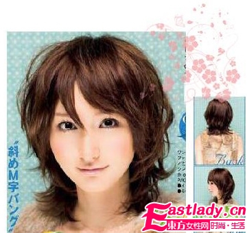 風(fēng)情劉海 打造最美蓬松卷發(fā)