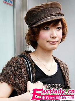 人氣裝扮 冬季發(fā)型與帽子的完美組合