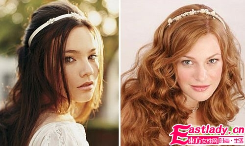 美麗綻放 新娘十八款柔美發(fā)型