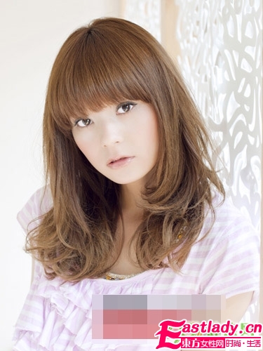 適合國字臉MM的發(fā)型