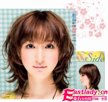 風(fēng)情劉海 打造最美蓬松卷發(fā)