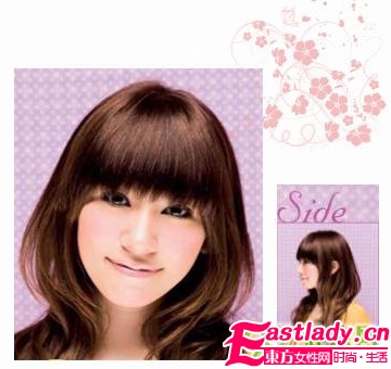 風(fēng)情劉海 打造最美蓬松卷發(fā)