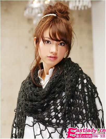 唯美氣質(zhì) 五款浪漫韓式盤發(fā)