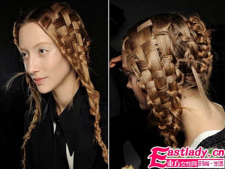 秀場(chǎng)最具藝術(shù)感的＂瘋狂＂辮子