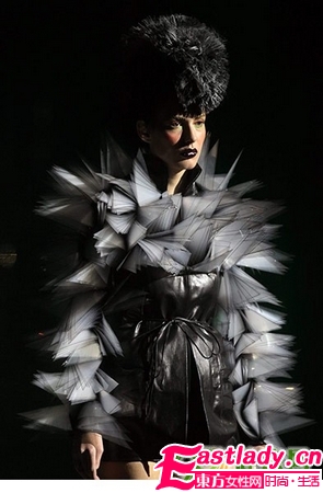 莫斯科另類發(fā)型秀 雷過Lady GaGa