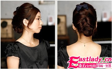 唯美氣質(zhì) 五款浪漫韓式盤發(fā)