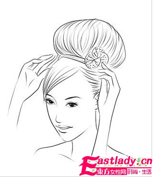 打造高貴典雅的新娘發(fā)型