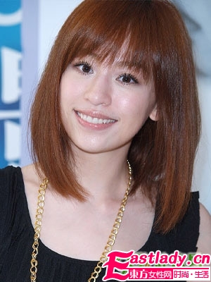 甜美范兒 09秋季最新內(nèi)卷中長發(fā)