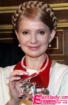 烏克蘭前女總理季莫申科發(fā)型最拉風 盤點國家女領導們的發(fā)型