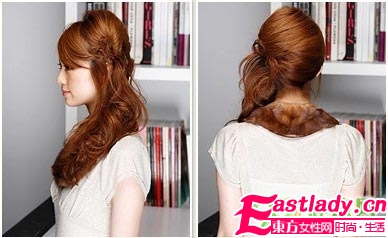 唯美氣質 五款浪漫韓式盤發(fā)