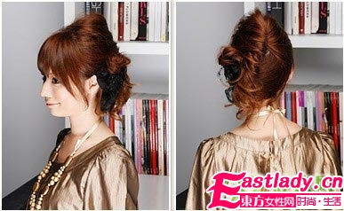 唯美氣質(zhì) 五款浪漫韓式盤(pán)發(fā)