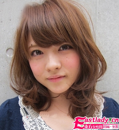 適合額頭大MM的7款發(fā)型