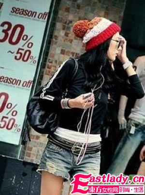 入冬時尚 看線帽如何搭配大卷發(fā)