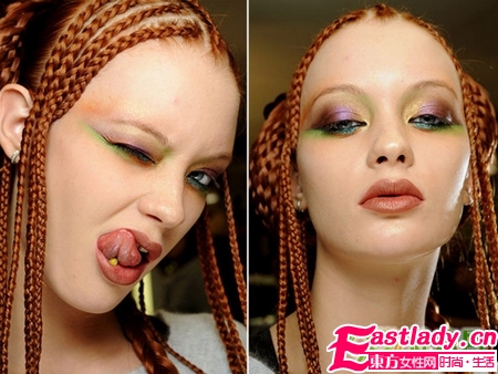 秀場(chǎng)最具藝術(shù)感的＂瘋狂＂辮子