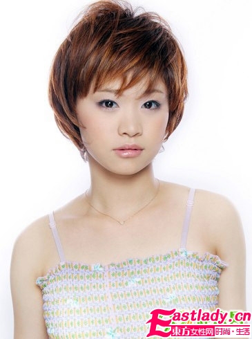 09新款迷人短發(fā)時尚入秋