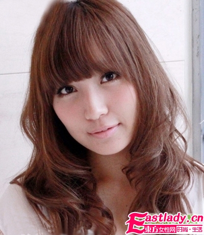 適合額頭大MM的7款發(fā)型