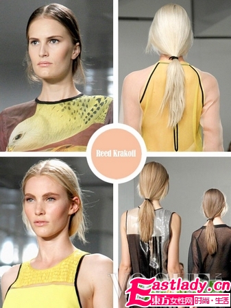 13款秀場馬尾辮發(fā)型推薦