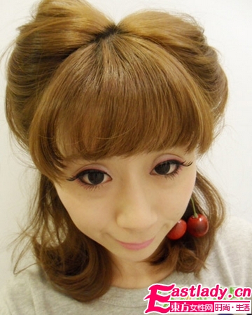 日本貓耳發(fā)型 看誰的比較萌