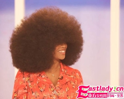 世界上最大的爆炸頭 創(chuàng)吉尼斯記錄