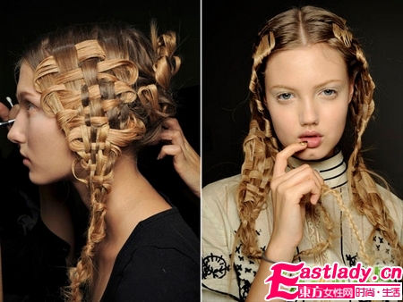 秀場(chǎng)最具藝術(shù)感的＂瘋狂＂辮子