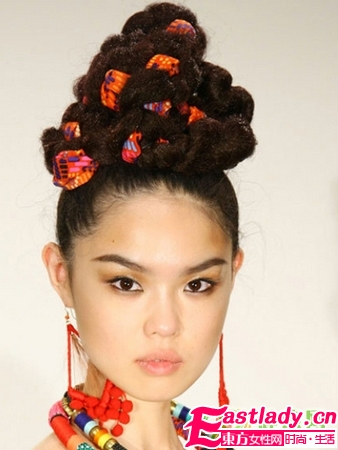 秀場最具藝術(shù)感的＂瘋狂＂辮子