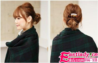 唯美氣質(zhì) 五款浪漫韓式盤(pán)發(fā)