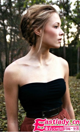 明星6款別致的魚尾辮