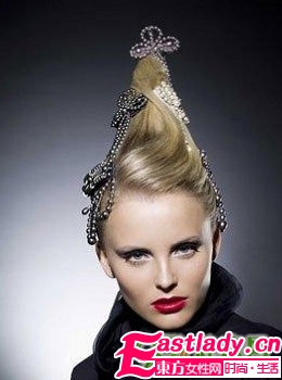 09秋冬華麗經(jīng)典發(fā)飾巴黎發(fā)布