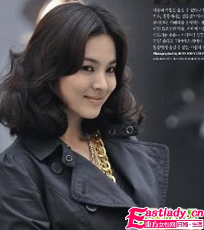驚艷 宋慧喬秋冬大片時尚發(fā)型