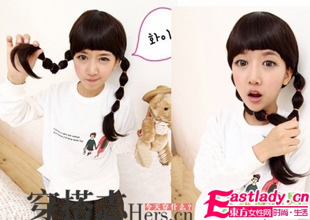 最萌 蓮藕結(jié) 發(fā)型大流行