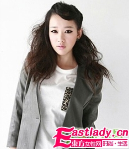 時(shí)尚OL造型 最新韓式卷發(fā)盤發(fā)