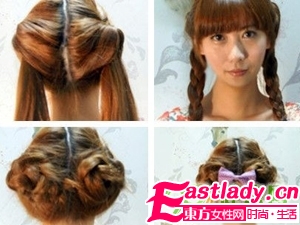 如何編制風(fēng)情萬(wàn)種辮子造型