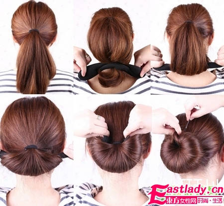 韓式發(fā)型扎法步驟